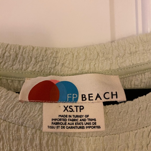 Free people lime green tunic - Picture 5 of 5